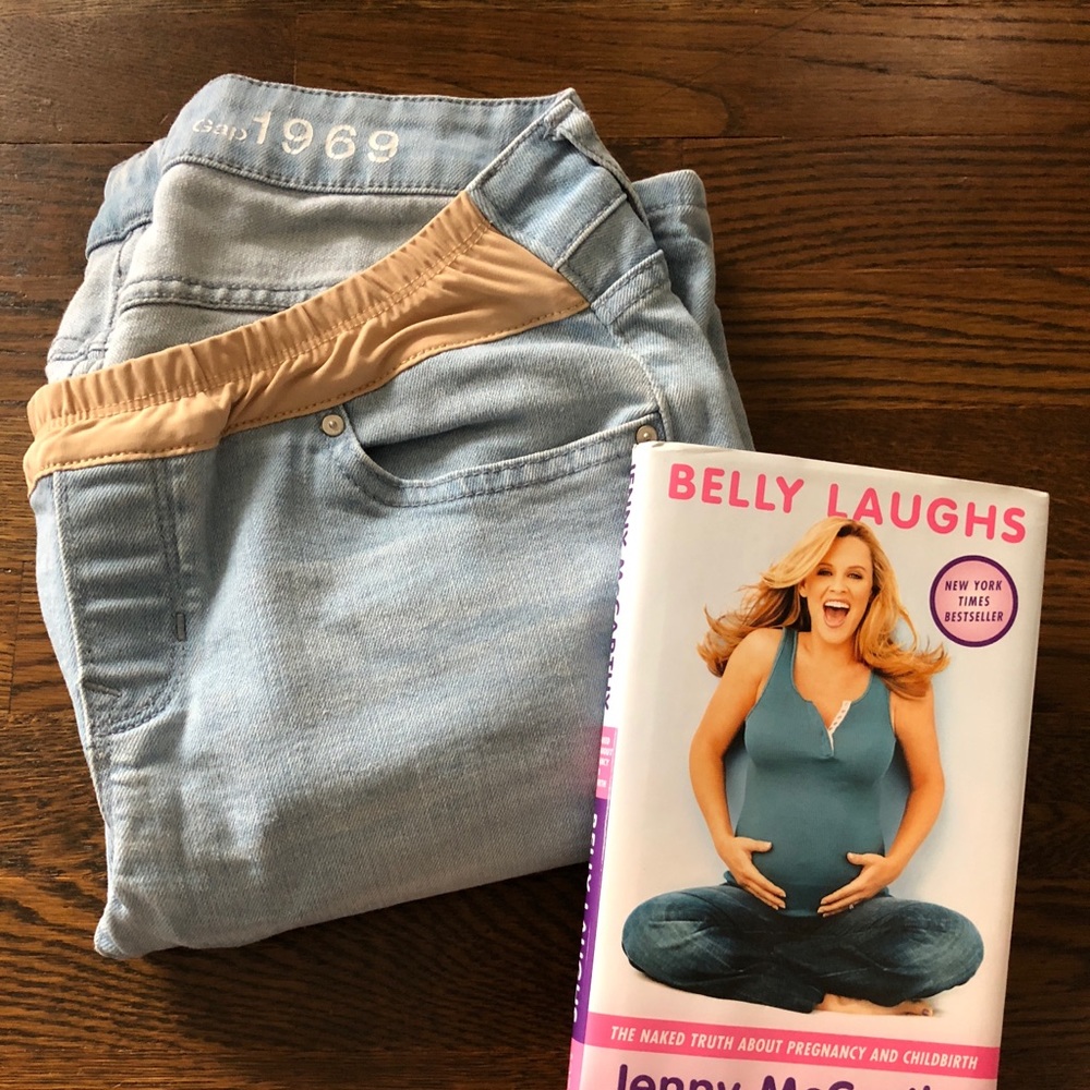 GAP Maternity Jeans, size 6, cropped